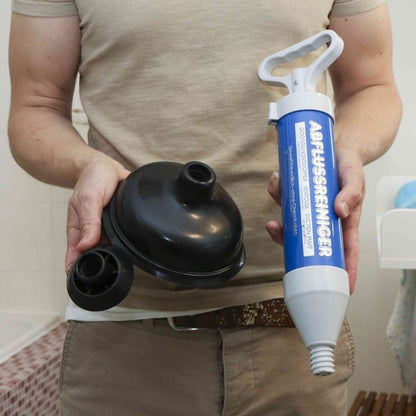 Déboucheur à pompe manuel pour éviers et toilettes