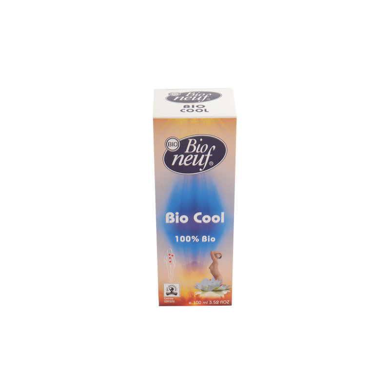 Huile de massage pour muscles Bio Cool de Bio neuf