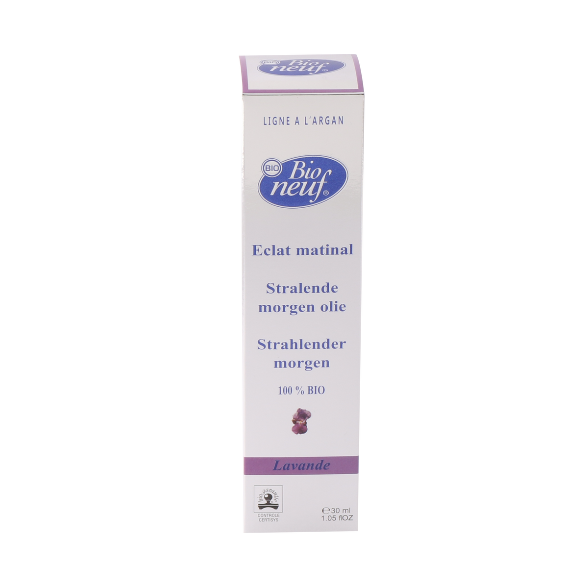 Huile sèche Éclat matinal à la lavande de Bio neuf