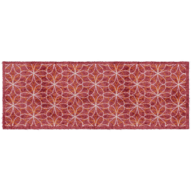 Tapis absorbant et décoratif en microfibres pour intérieur